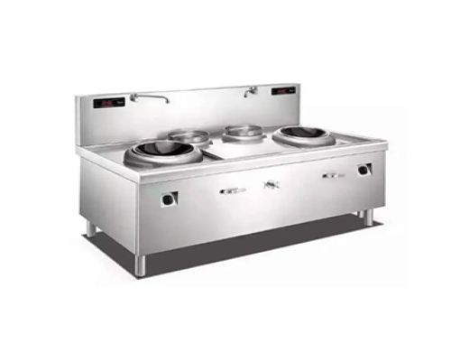 双炒双温电磁炒灶